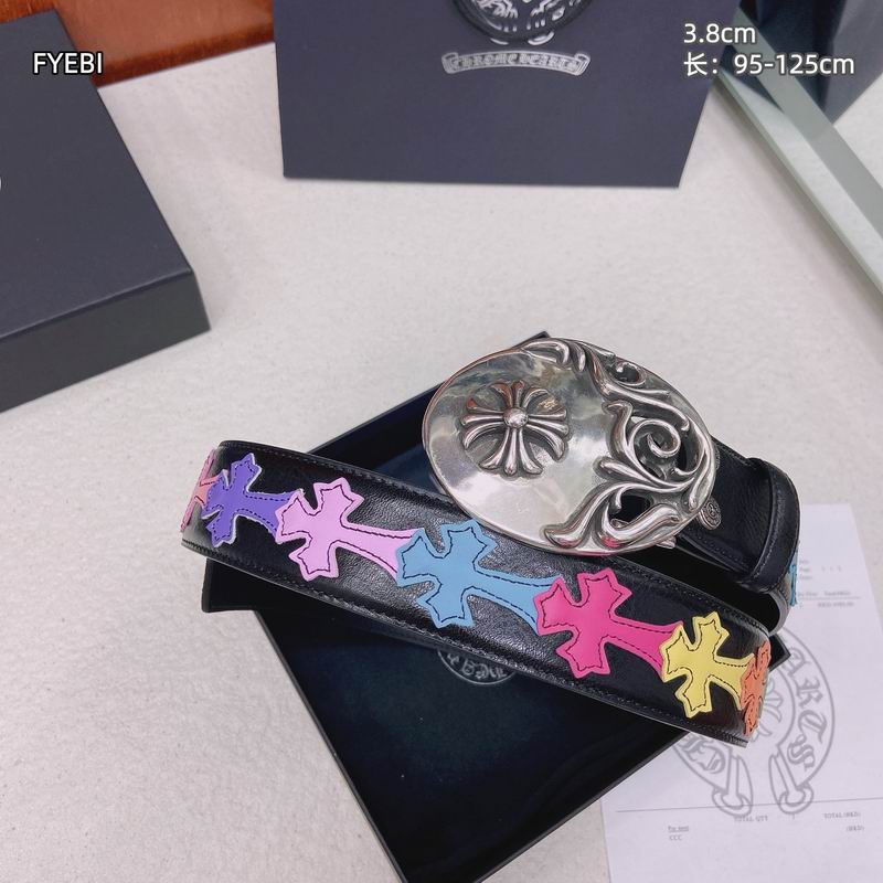 Chrome Hearts belt 38mmX95-125cm 8L57